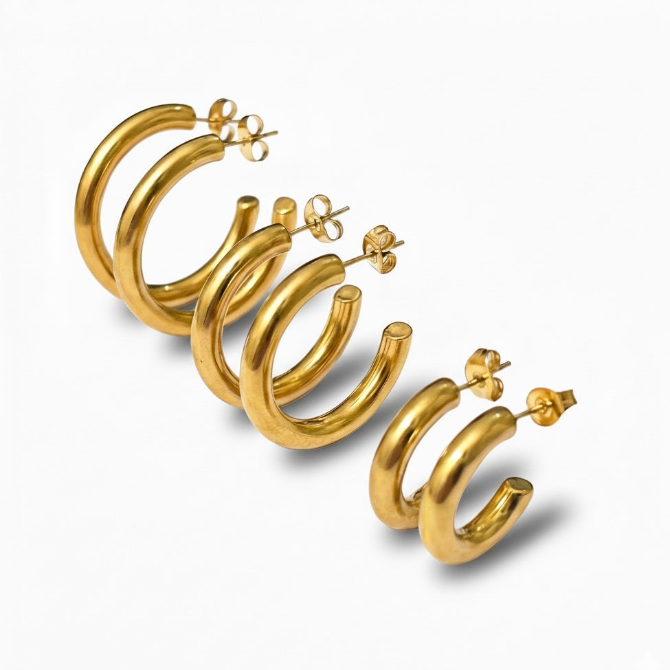 HOOPS SET Gold