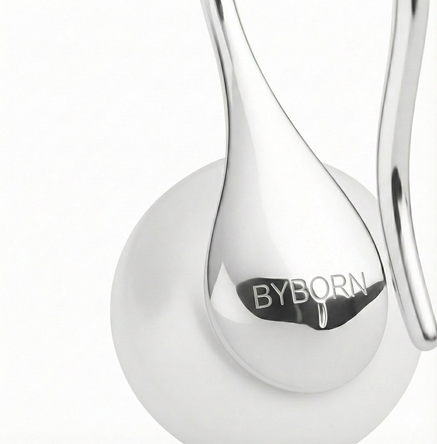 PEARL HOOK EARRINGS Silver