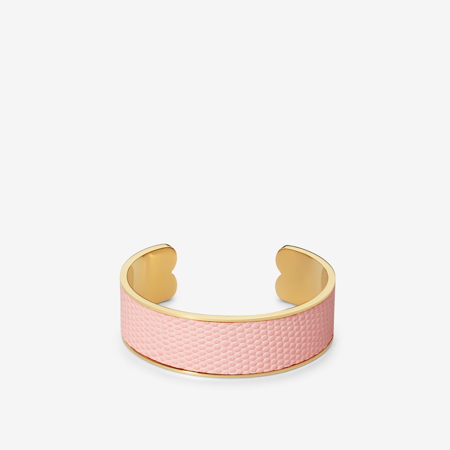 BIG BANGLE BRACELET Soft Pink Gold