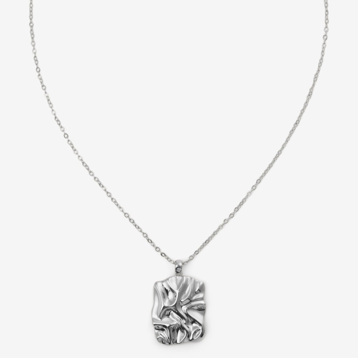 WAVY NECKLACE Silver