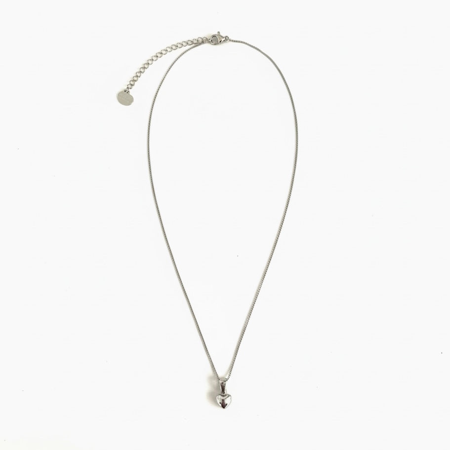 HEART NECKLACE Silver