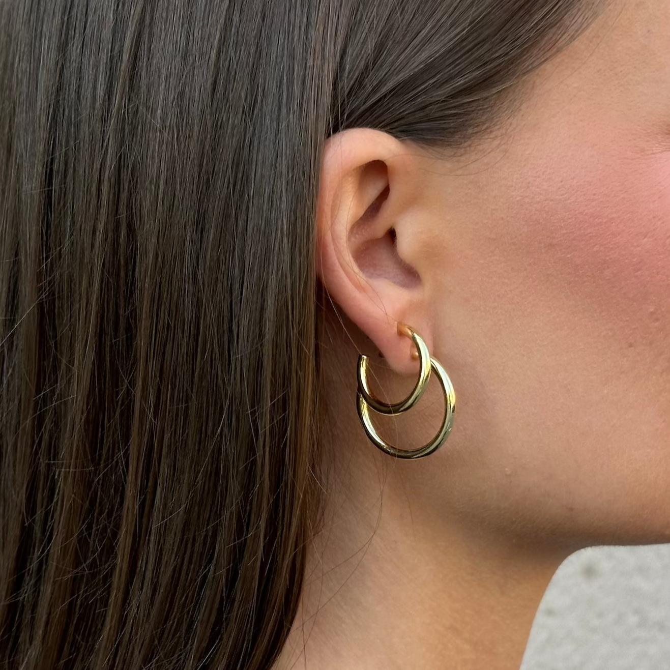 SMALL HOOPS EARRINGS Gold