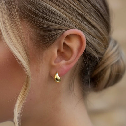 MINI DROP EARRINGS Gold