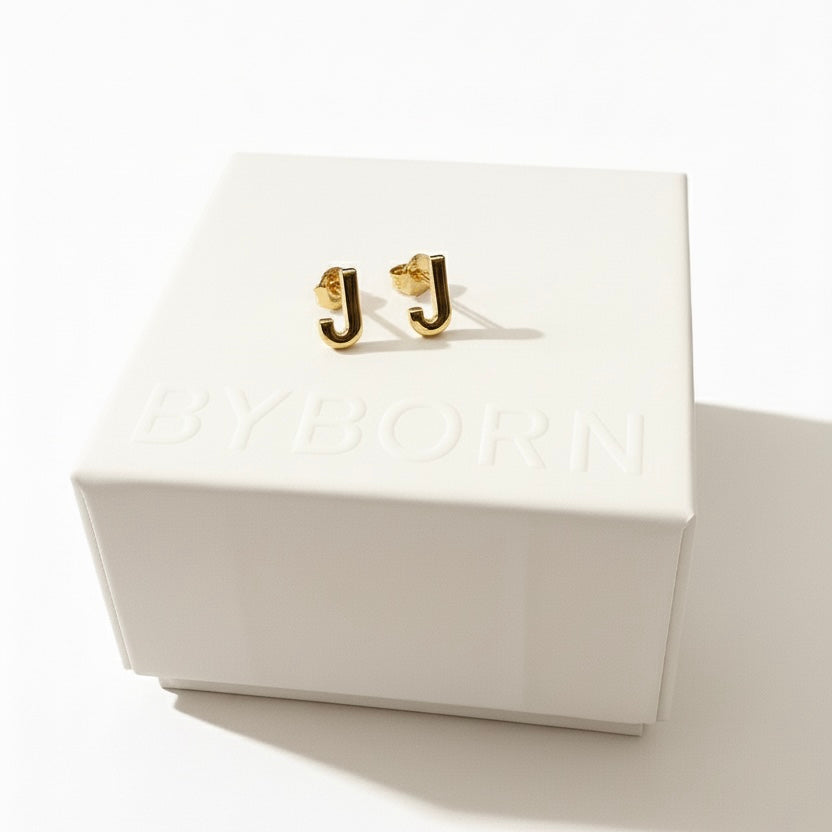 PETITE LETTER STUDS
