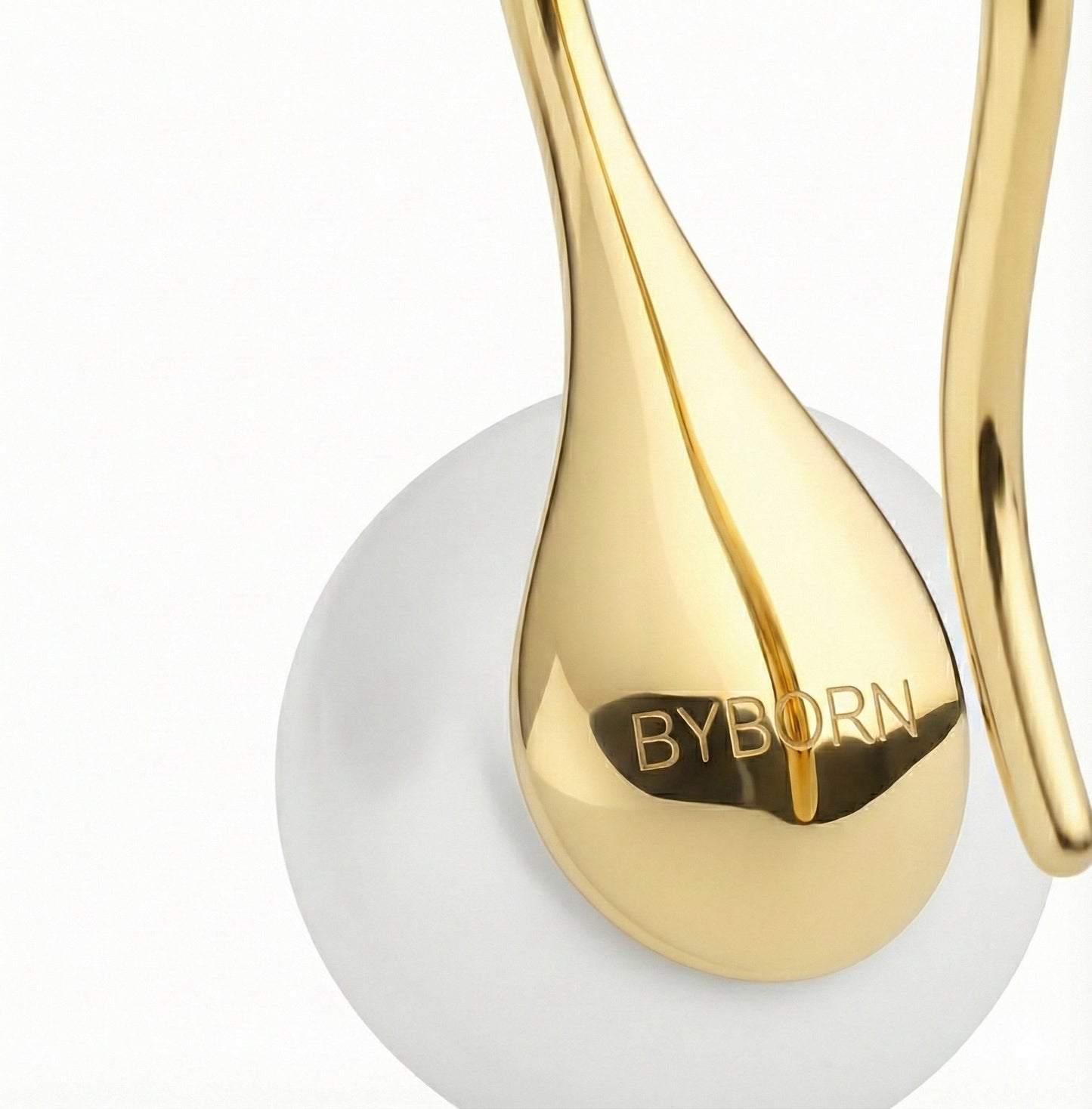 PEARL HOOK EARRINGS Gold