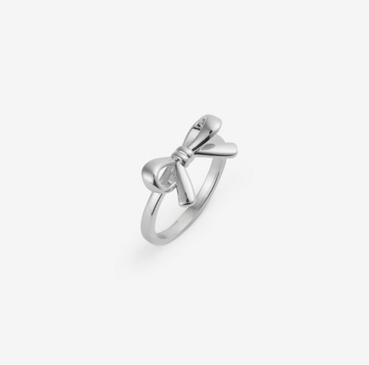 SWEET BOW RING Silver