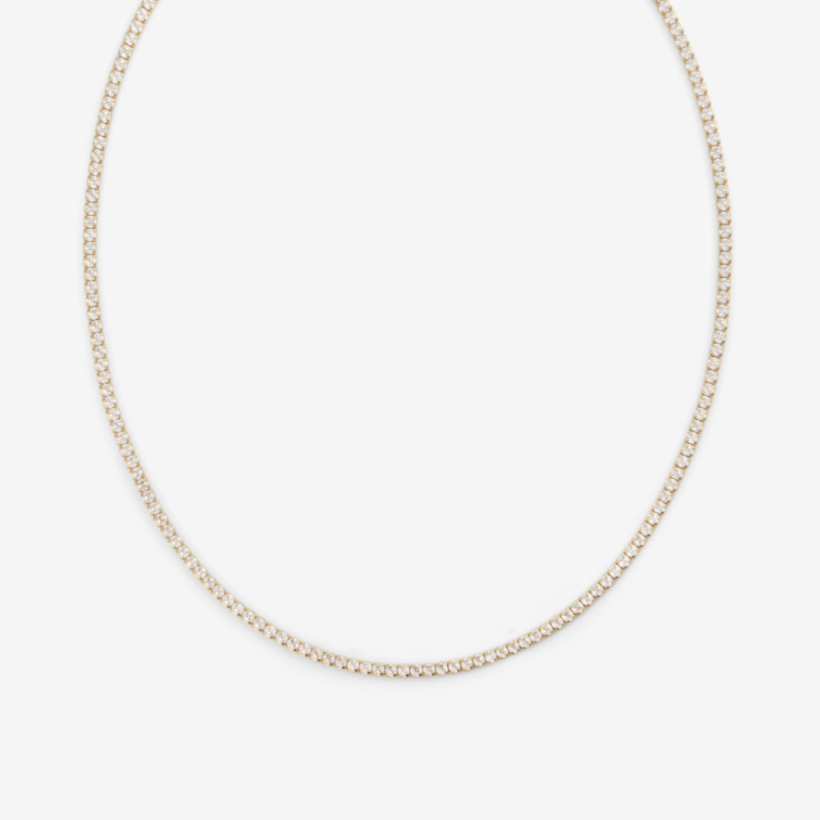 TENNIS NECKLACE Gold