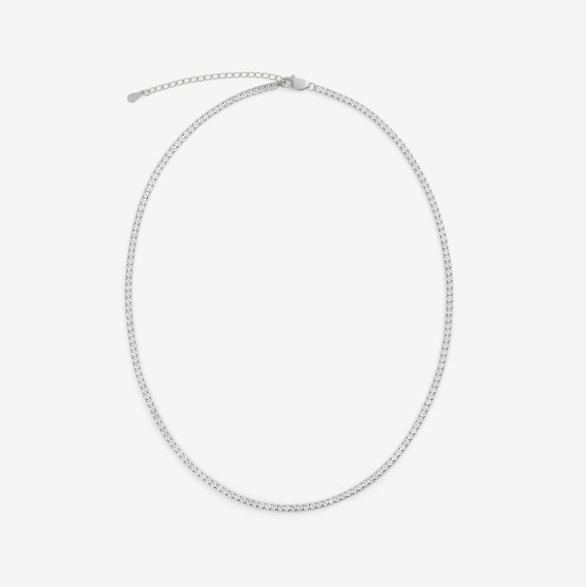 TENNIS NECKLACE silver