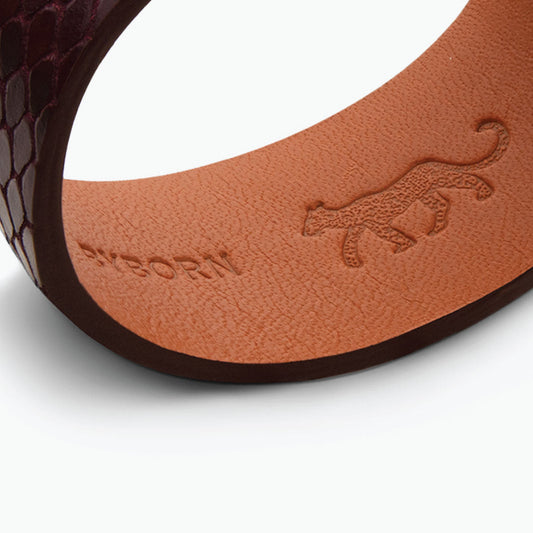 FARRIER Burgundy Silver